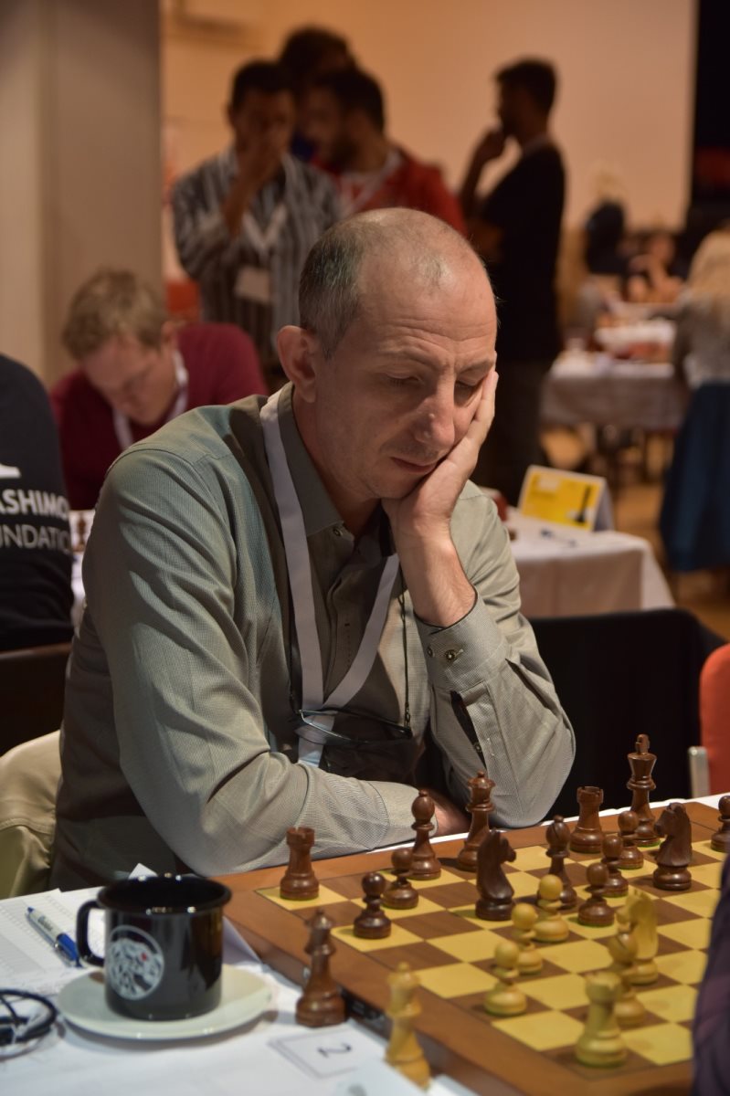 ויקטור מיכלבסקי- אלוף ישראל בבזק 2022. קרדיט: מועדון השחמט באר שבע