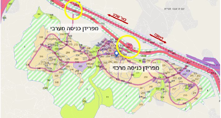 התכנון כחלק מתוכנית החומש. קרדיט: הרשות לפיתוח והתיישבות הבדואים, תוכן גולשים ע"פ סעיף 27א'