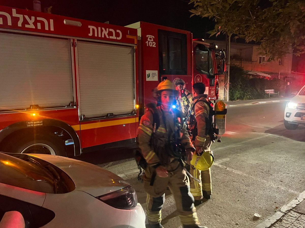 קרדיט - מתנאל בושרי - תיעוד מבצעי כבאות והצלה