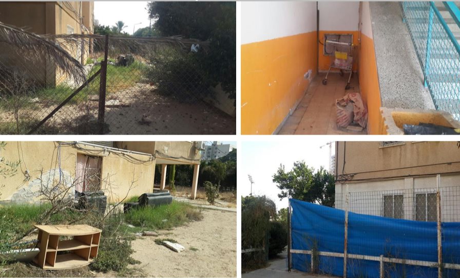 הבניינים הקיימים במצב בכי רע. קרדיט - עיריית באר שבע