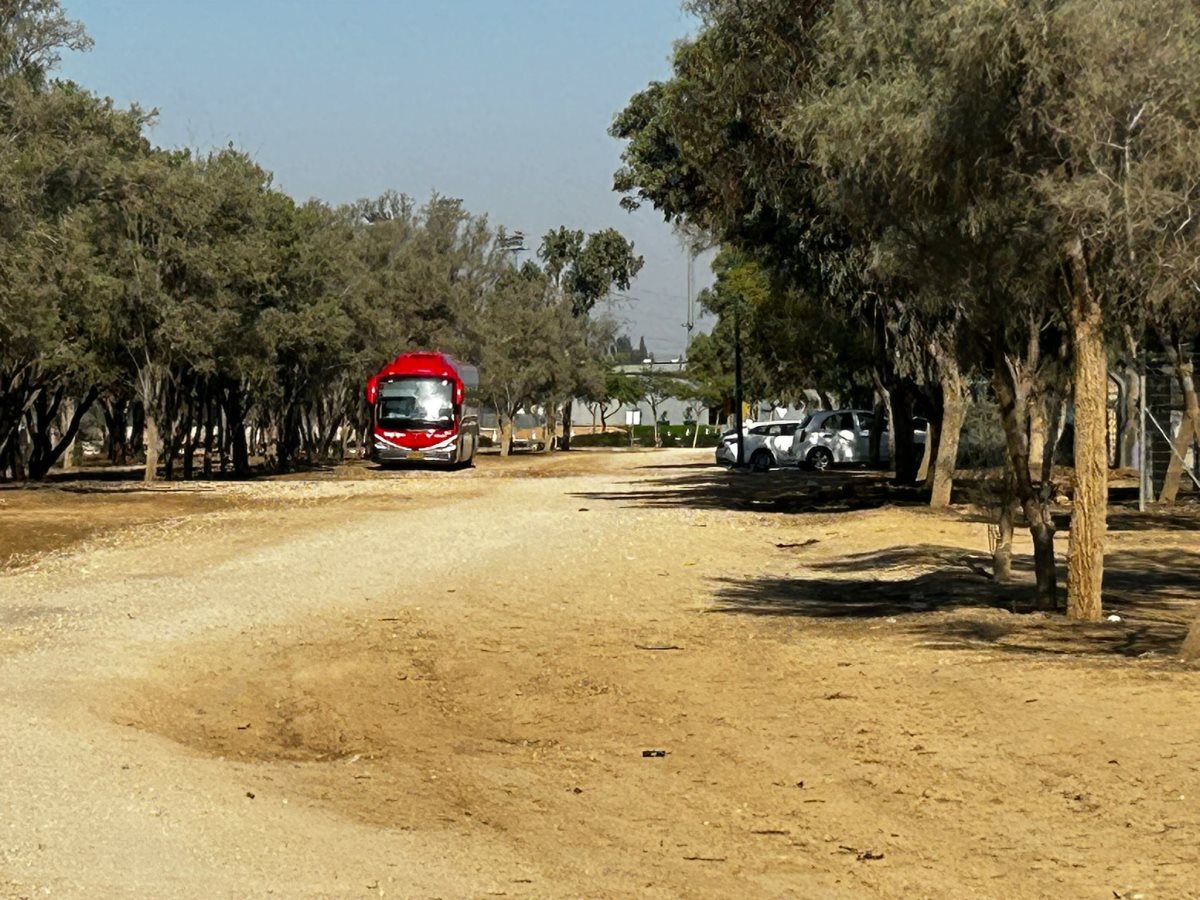 הכניסה לשטח, ללא שילוט. קרדיט - צילום פרטי