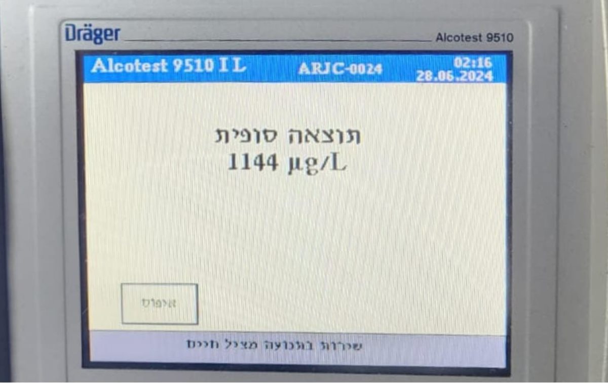 קרדיט: אגף התנועה