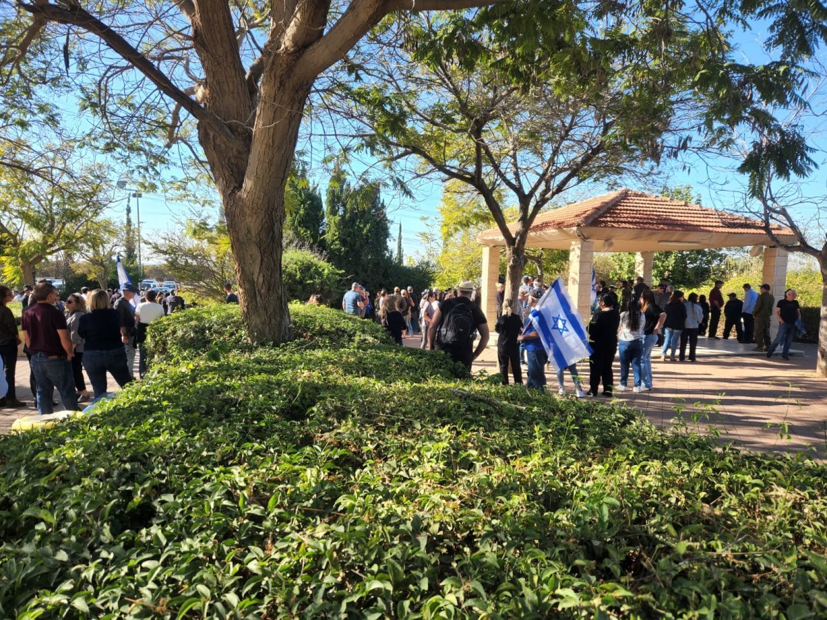 הלוויתו של אחימס ז"ל בחודש נובמבר. קרדיט - צילום פרטי