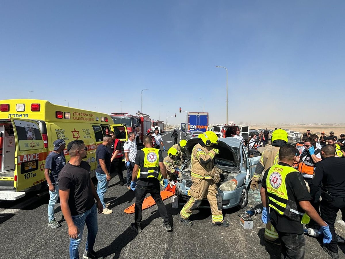 קרדיט: דוברות כבאות דרום