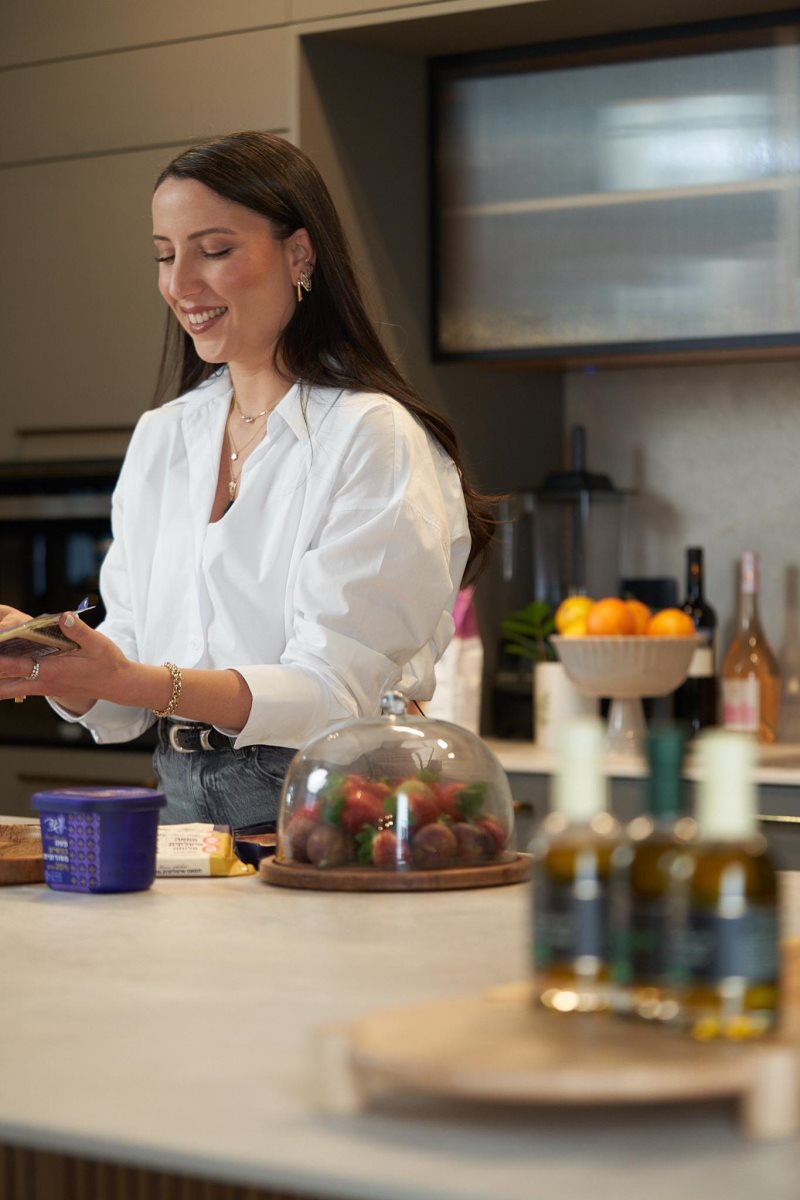 אדווה רויס קיבלה תוכנית בישול. צילום: שירן כהן שי