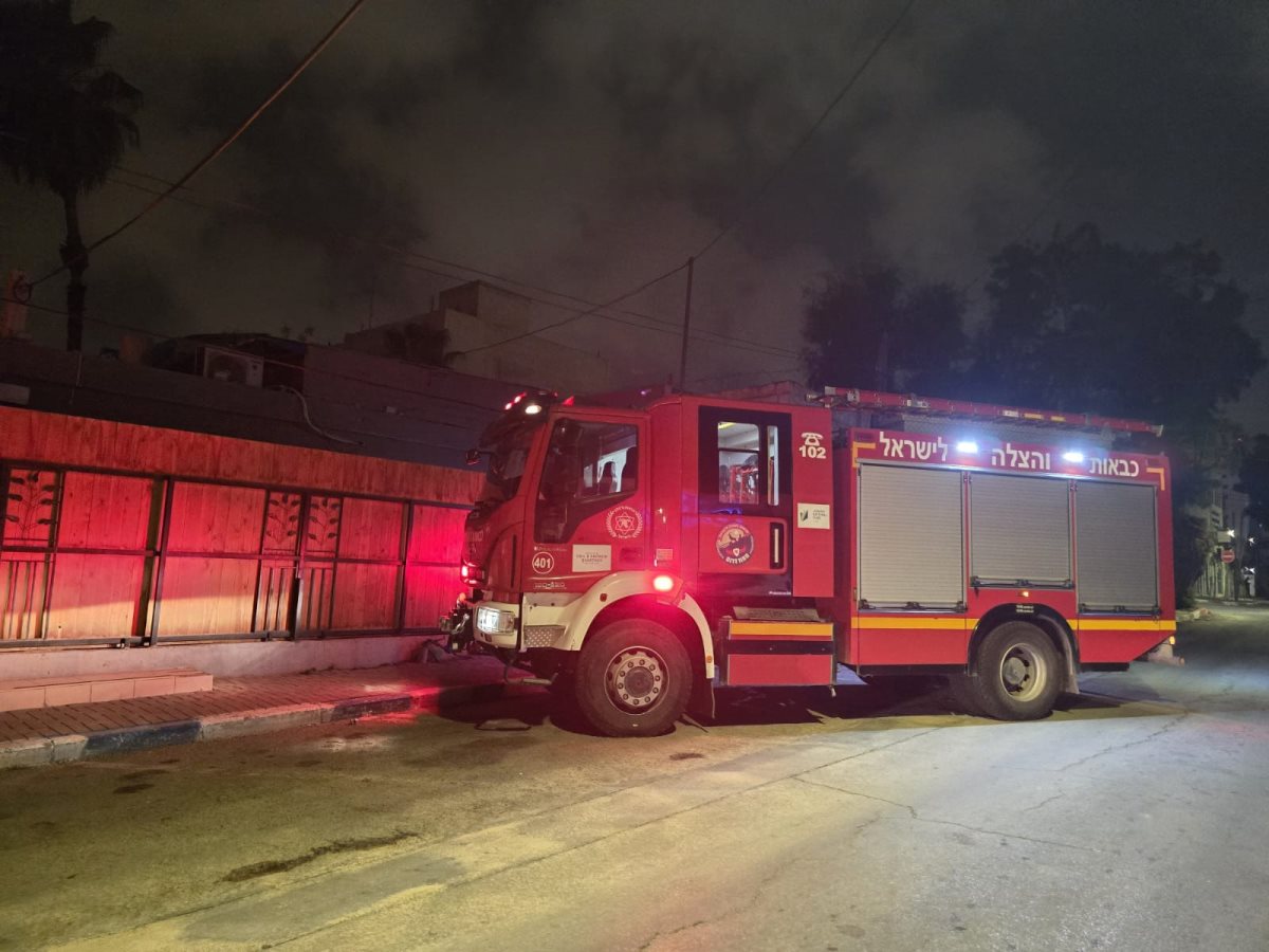 קרדיט: מתנאל בושרי - דוברות כבאות דרום