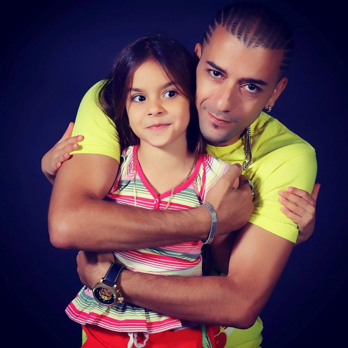 אור עם אבא בילדות