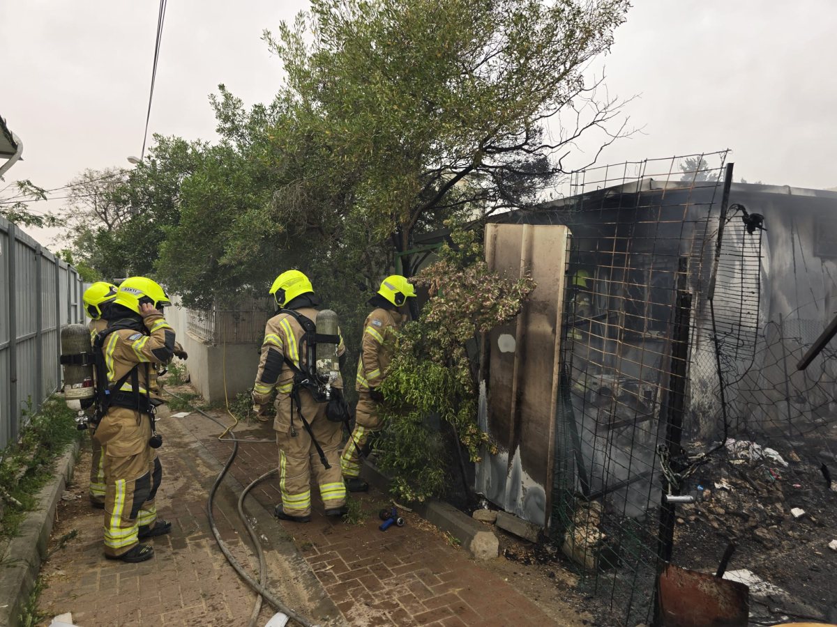 קרדיט: מתנאל בושרי - דוברות כבאות דרום