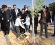 חג לאילנות: טקס מרכזי ונטיעות ראשונות של עצי פרי בפארק הסופרים