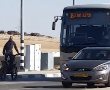 סכנה בכביש: רוכב אופנוע נוסע נגד כיוון התנועה דרומית לבאר שבע 